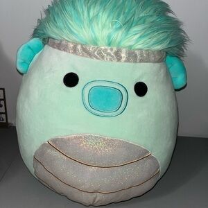 3/25$(Mix) Squishmallow Hernan, Seahorse Mint Green Plush Toy 20”
